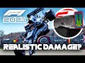 F1 2021 Gameplay: Testing the NEW DAMAGE model (Rear Wing, Sidepods, punctures & Floor)