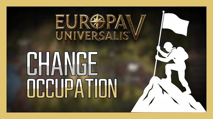 EU5: How to Change Occupation to avoid taking territory