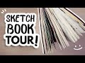 illo SKETCHBOOK TOUR! I Finally Finished my Sketchbook!