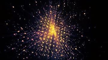 4K Glowing Triangle - Particle Array #AAVFX Moving Background