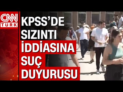 KPSS'de sızıntı iddiası! Devlet Denetleme Kurulu suç duyurusunda bulundu