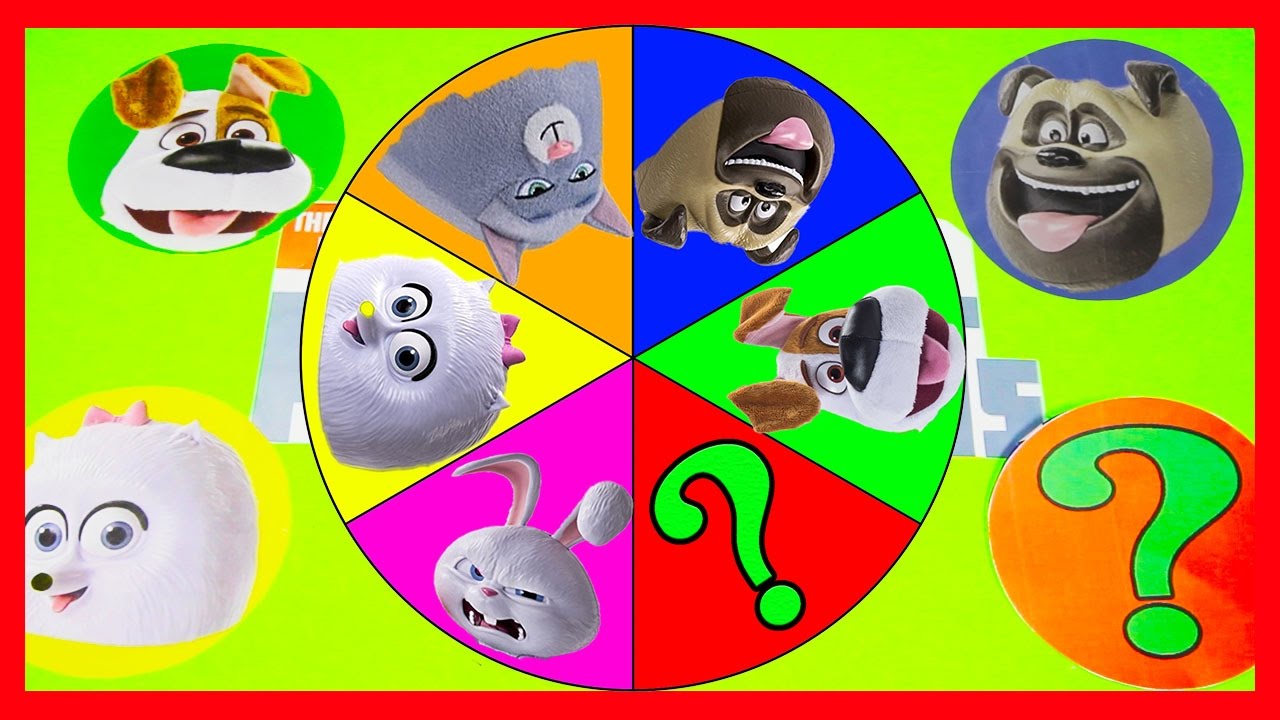 family friendly resorts Secret Life of Pets Game - Spin the Wheel, Paw Patrol, Spiderman Surprise Toys Slime