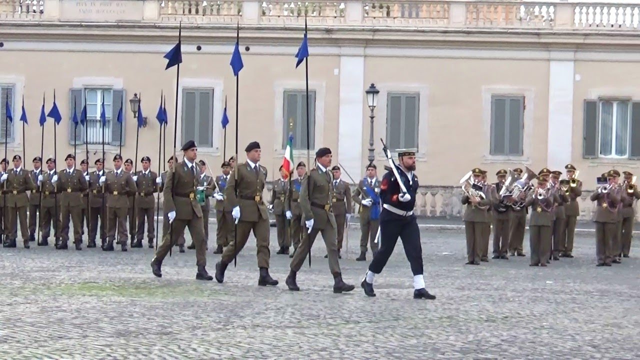 Brigata Marina San Marco, Lancieri di Montebello, Banda Musicale dell'Esercito, Inno italiano
