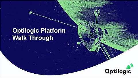 Optilogic Platform Overview