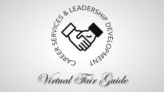 Virtual Career Fair Guide Pt  1