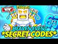 NEW *BEST* SECRET CODES Heaven Event ADMIN ABUSE in FORTNITE STEAL THE BRAINROT
