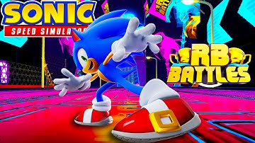 DOMINATING RB BATTLES SYNTH CITY OBBY EARLY IN SONIC SPEED SIMULATOR!