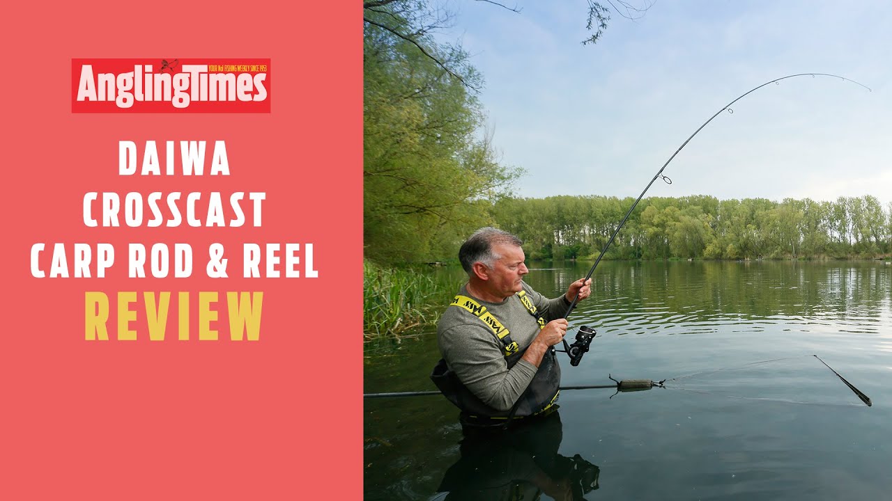Fishing Tackle Reviews  Daiwa Crosscast carp Rod & Reel 