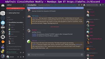 Adafruit CircuitPython Weekly - November 19th, 2018 @adafruit #adafruit #circuitpython