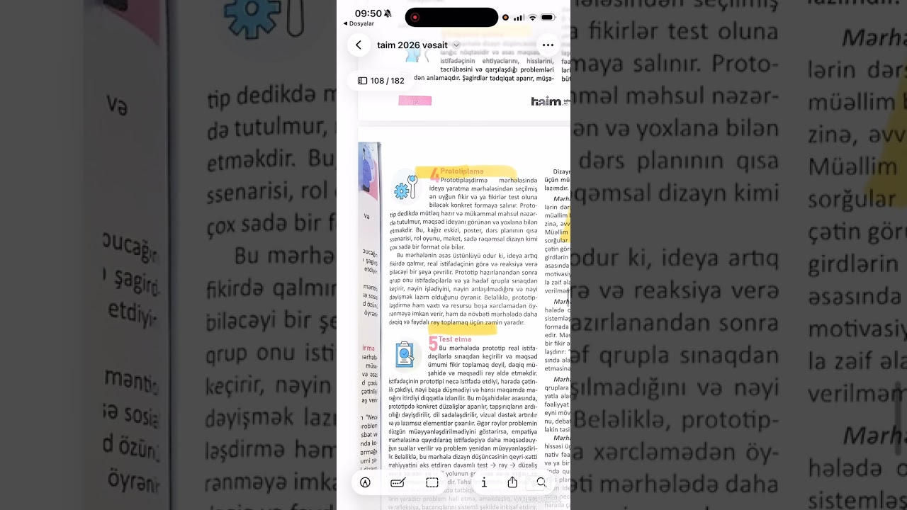 Çərçivə sənədinə yeni əlavə olunan mövzu: Tədrisdə dizayn düşüncəsi📚