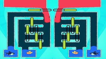 Save the Fish Game || Pull the Pin || All Levels 331-340 fishdom ##27