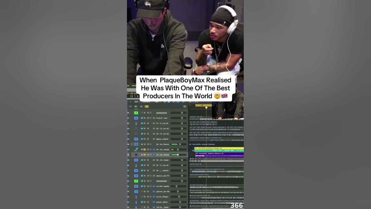 When  PlaqueBoyMax Realised Fred Again Was Best Producer In The World 🤯🔥#plaqueboymax#fredagain