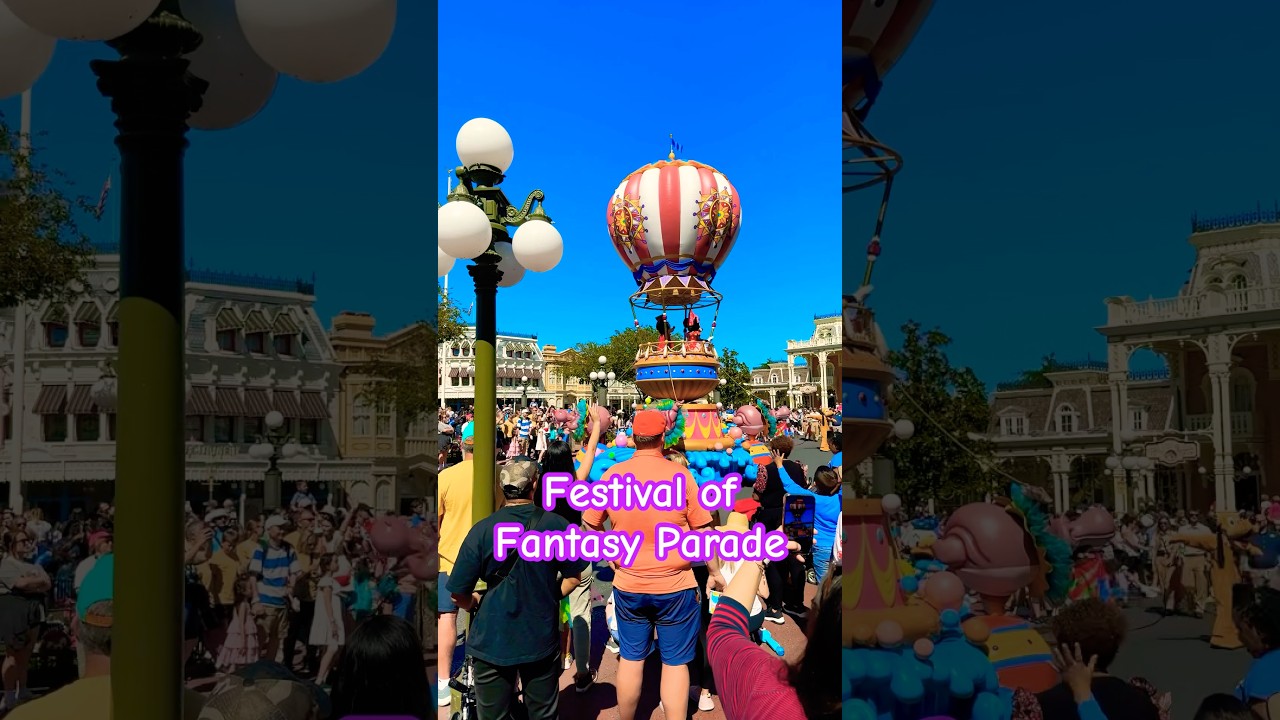 Festival of fantasy parade at Magic Kingdom 