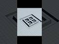 wow 😱 Easy 3d optical illusion drawing on graph paper / Easy Drawing on Graph-Grid Paper #shorts #3d