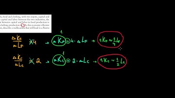 MICROECONOMICS I Marginal Rate Of Technical Substitution and Efficiency In Production