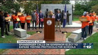 Detalles NBC12: Spanberger, Wexton, Luria Urge Governor-elect Youngkin to Expand Test to Stay in Schools Actualización