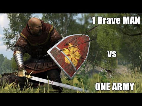 1 Man Army vs 1 Big Army (Satisfying Battle) - Mount&Blade Bannerlord