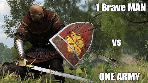 1 Man Army vs 1 Big Army (Satisfying Battle) - Mount&Blade Bannerlord