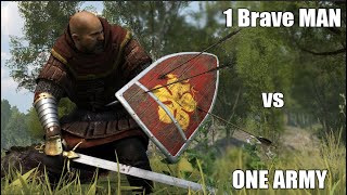 1 Man Army vs 1 Big Army (Satisfying Battle) - Mount&Blade Bannerlord Resimi