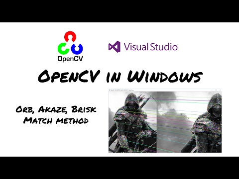 Opencv Akaze Based Features Detection Youtube