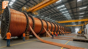 How Millions of Power Cables Are Made Every Year Inside Massive Production Line
