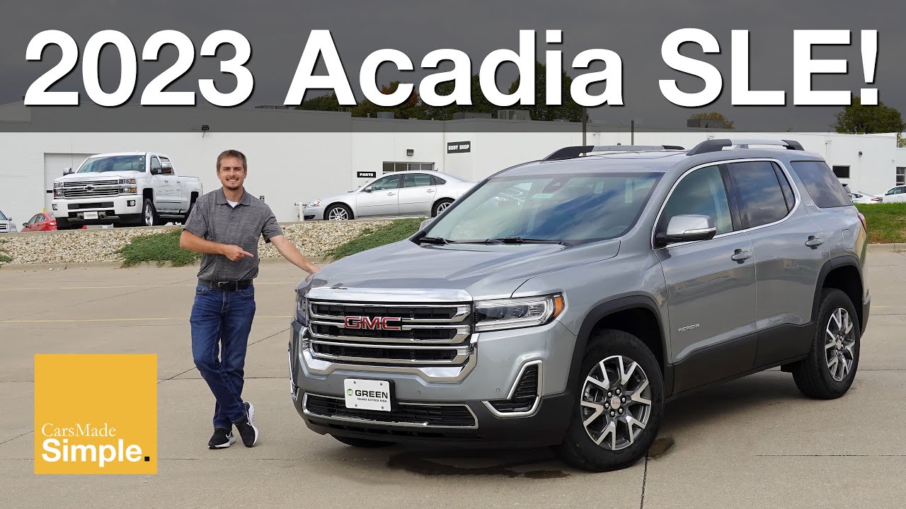 New 2023 GMC Acadia SLE Sport Utility in Boise #3P0095