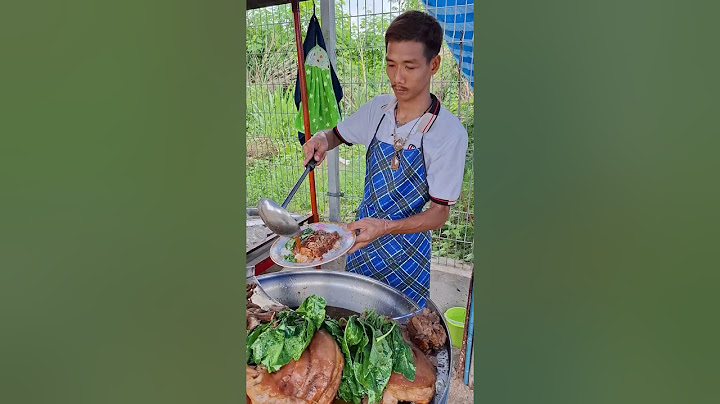 วัยรุ่นสร้างตัว ขาหมูซิ่ง บุฟเฟ่ต์ 65 บาท อิ่มไม่อั้น!