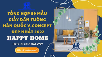 Tổng Hợp 59 Mẫu Giấy Dán Tường Hàn Quốc V-Concept Đẹp Nhất 2022
