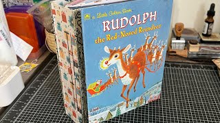 Craft with me! Part 2 of how to make a. Little Golden Book Junk Journal