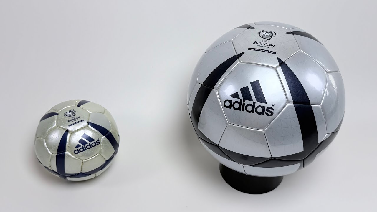 Adidas Roteiro Euro 2004 Ball + Adidas Roteiro Euro 2004 Mini Ball
