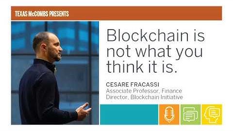 Blockchain is not what you think it is.
