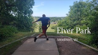 Playing the Disc Golf Course at Elver Park [Where the 2022 USWDGC was played]