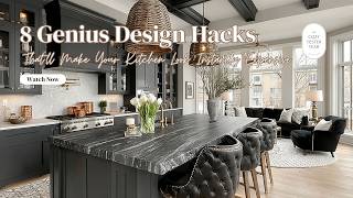 8 Genius Design Hacks That’ll Make Your Kitchen Look Instantly Expensive