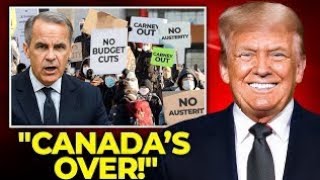 Nationwide PROTESTS Shuts Down Canada – Карни в ярости! Бюджетные сокращения обернулись крахом
