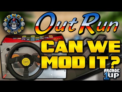 Can We Mod the OutRun Arcade 1Up Wheel and Pedals? Let's Find Out, LIVE!! from Kongs-R-Us
