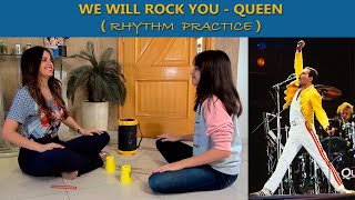 Rhythm Practice with "We will rock you" by Queen