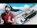 Aaron Kaufman prueba 2 potentes máquinas militares | Aaron busca trabajo | Discovery En Español