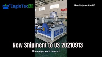 New shipment to US: 1325 cnc router with 4 axis rotary table EA-1325SVR 20210913