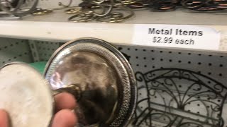 is it REALLY possible to “find silver” at the thrift stores??