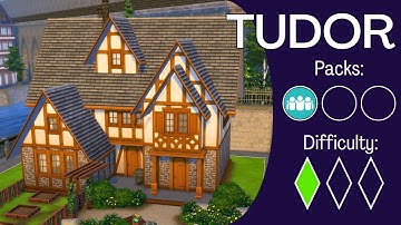 How To Build an ENGLISH TUDOR Like a Nerd - In-Depth Sims 4 Building Tutorial