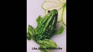 EASY VEGETABLE CARVING IDEAS || VEGETABLE HACKS || DIY CARVING || #vegetablecarving #diyhack #shorts