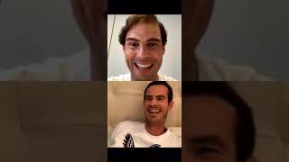 Rafa Nadal and Andy Murray Instagram Live