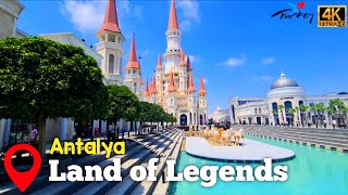 The Land of Legends 2024 Antalya Turkey 🇹🇷 4K Walking Tour