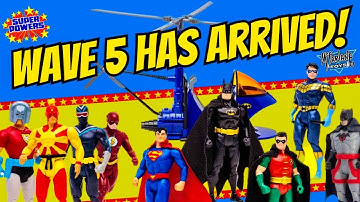 McFarlane Toys Super Powers Wave 5 Unboxing & Review | The BIGGEST Wave YET!