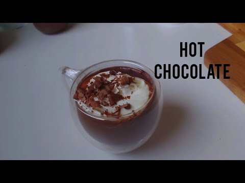 هوت شوكليت بدون حليب بدون كريمر مسحوق الهوت شوكليت في البيت   