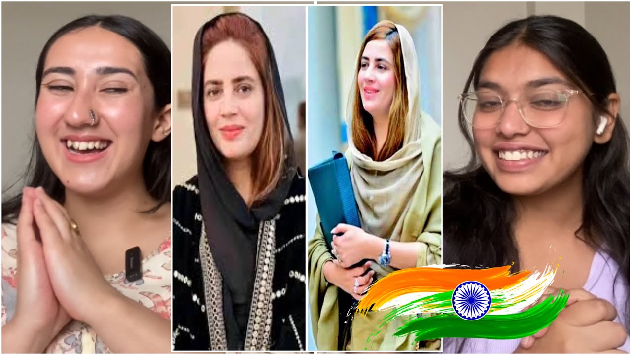 Indian Reaction pn Zartaj Gull Tik Tok Videos