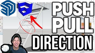 How to Change PUSH PULL DIRECTION in SketchUp! (Easy Tip)