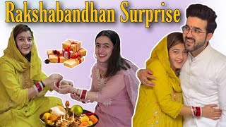 Surprising My Sister For Rakhi || Mil Ke Emotional Ho Gai || Rakshabandhan Vlog @Shivani_sharmaa