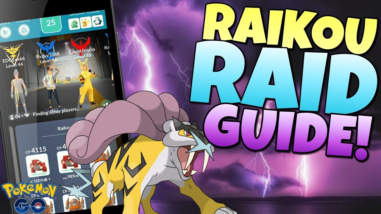 HOW TO EASILY BEAT RAIKOU RAIDS in Pokémon GO! 