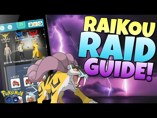 Raikou Raid Guide For Pokémon GO Players: Adventures Abound